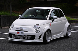 FIAT 500ユニコルセ オーバーフェンダー